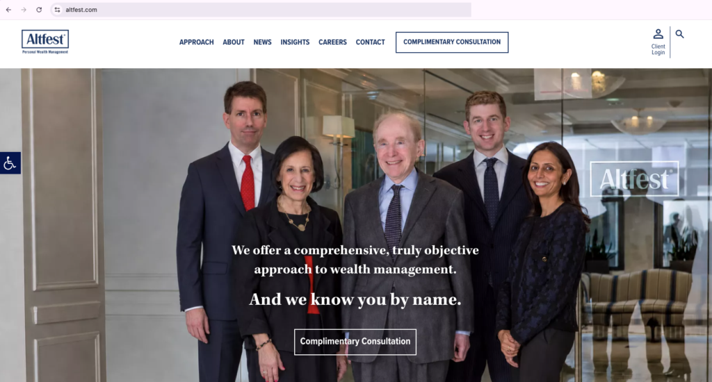 altfest-Altfest Personal Wealth Managementの公式サイト