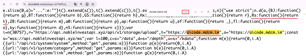aicodebit-Rsの行き先は窓口のaicode.mdcm.im